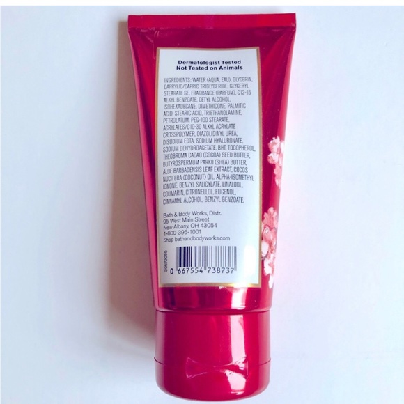 4/$20 NEW Bath & Body Works JAPANESE CHERRY BLOSSOM Body Cream TRAVEL SIZE 2.5oz - Picture 3 of 12
